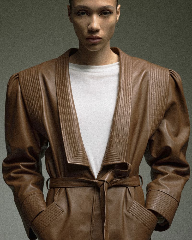 Mauria Cateano for Harper's Bazaar France