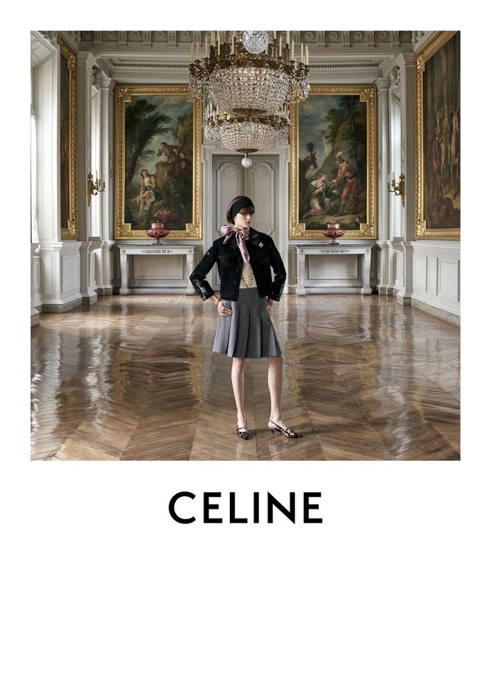 Ana Clara Falconi for Celine FW24