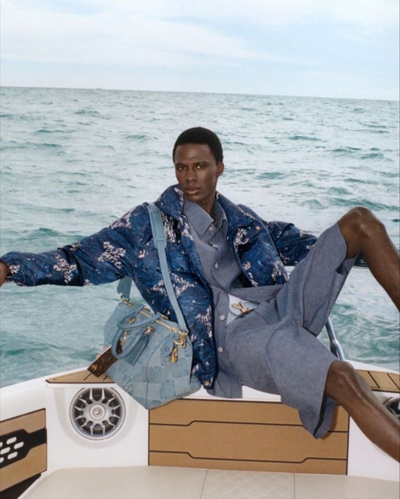 Cherif Douamba @cherif_douamba for Louis Vuitton @louisvuitton Men’s Pre-Fall 2025